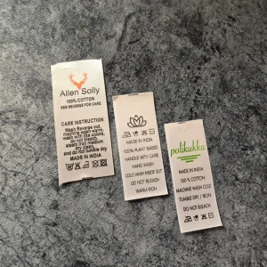 Anillabels24.com | Satin Labels | Satin Washcare Labels | Satin glossy Labels