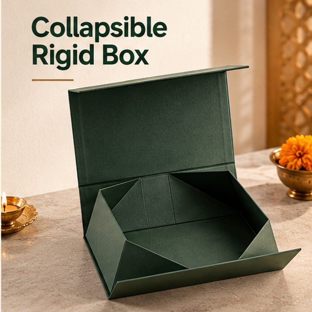 Collapsible Rigid Boxes for packing