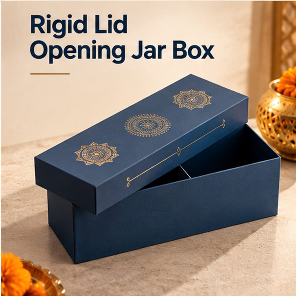 Lid Opening Jar Rigid Boxes for packing